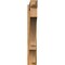 Ekena Millwork Balboa Craftsman Rough Sawn Outlooker, Western Red Cedar, 6"W x 40"D x 40"H OUT06X40X40BOA04RWR - alternate 3